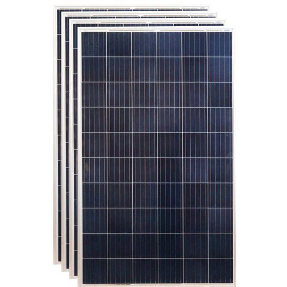 Imagem de Kit 8 unidades de Painel Solar 280W Policristalino Resun