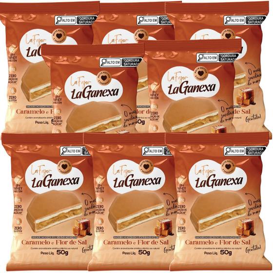 Imagem de Kit 8 Unidades Snack La Fajor La Ganexa Sabores Variados