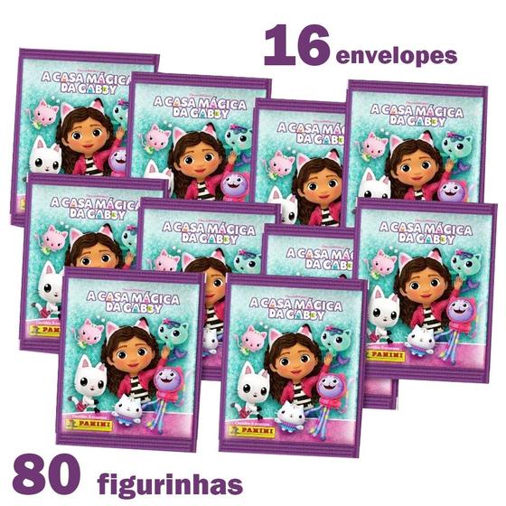 Imagem de Kit 80 Figurinhas A Casa Mágica Da Gabby 2024 Gato Gatástico