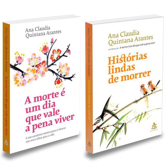 Kit A Morte é um Dia que Vale Viver + Histórias Lindas de Morrer Outros Livros Magazine Luiza