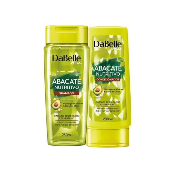 Imagem de Kit Abacate Nutritivo Shampoo E Condicionador Dabelle