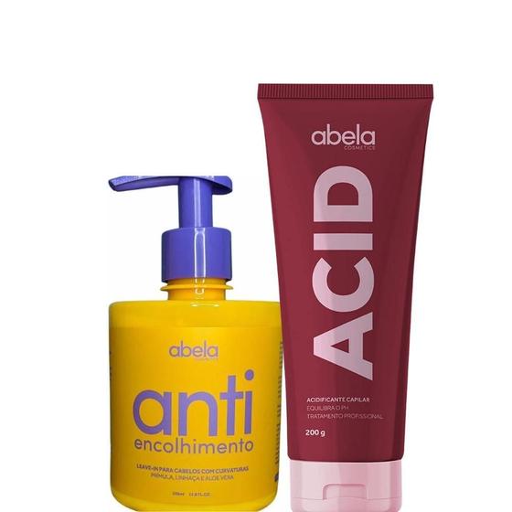 Imagem de Kit Abela Cosmetics - Anti Encolhimento 350Ml E Acid 200G