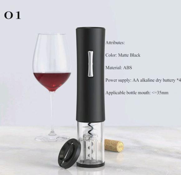 Imagem de Kit Abridor De vinho com rolha a vácuo