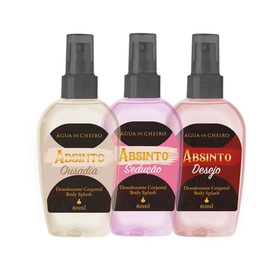 Imagem de Kit Absinto Momentos (Body Splash 3X 60ml)