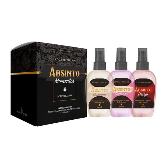 Imagem de Kit Absinto Momentos (Body Splash 3X 60Ml)