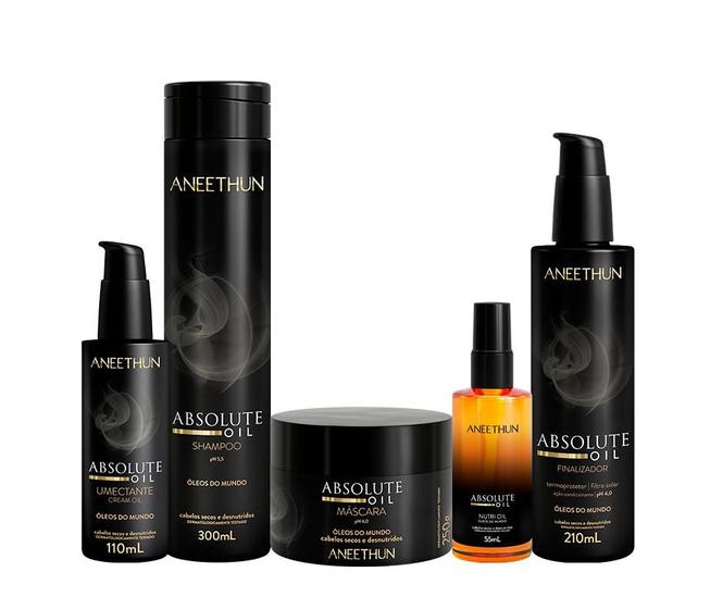 Imagem de Kit Absolute Oil Aneethun Profissional Nutrição Intensa