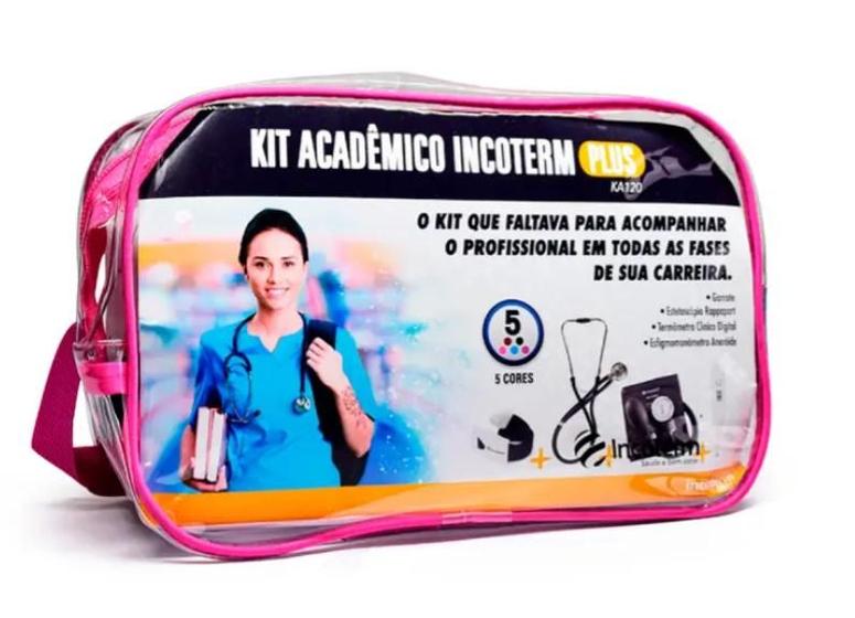 Imagem de Kit Acadêmico Incoterm Plus Pink KA120