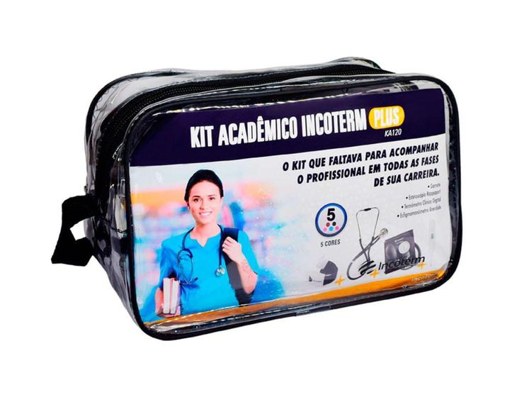 Imagem de Kit Acadêmico Plus Ka120 Preto Incoterm