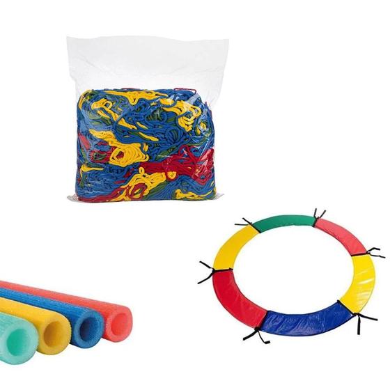 Imagem de Kit Acessório Básico SEM MOLA ChicoPlay para Cama Elástica 2,44m