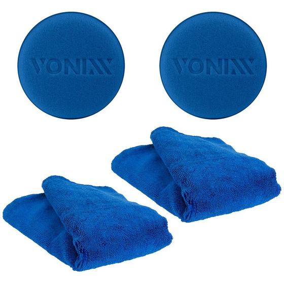 Kit Acessórios para Limpeza e Polimento Automotivo Vonixx com Aplicador de Espuma + Pano Microfibra Menor preço em Kit Acessórios para Limpeza e Polimento Automotivo Vonixx com Aplicador de Espuma + Pano Microfibra