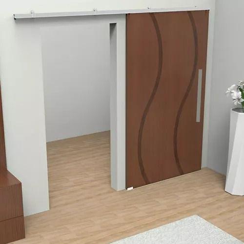 Kit Acessórios Para Porta De Correr Natural C Suportes e Trilho Menor preço em Kit Acessórios Para Porta De Correr Natural C Suportes e Trilho