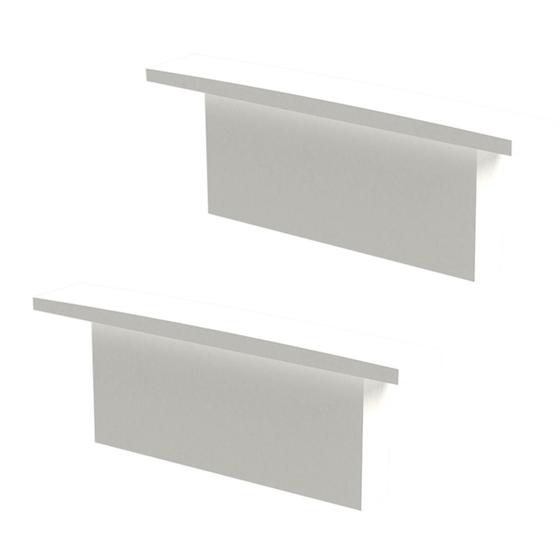 Imagem de Kit Acessórios Taschibra Para Perfil Embutir 0,9x2,4cm Vertex 24