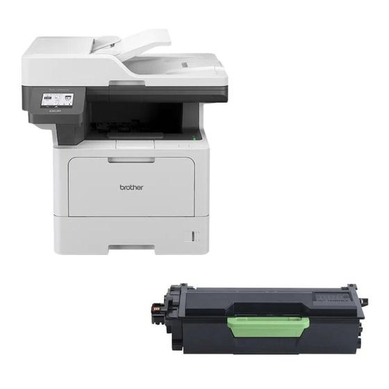 Imagem de Kit Acompanha Multifuncional Laser Monocromática Dcpl5662dn + Toner de Alto Rendimento Tn3662xlsbr - 127v