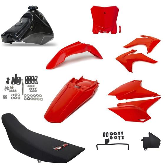 Imagem de Kit Adaptação Completo AMX Vermelho