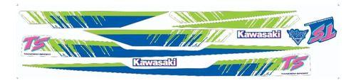 Imagem de Kit Adesivo Faixa Jet Ski Kawasaki Ts 93