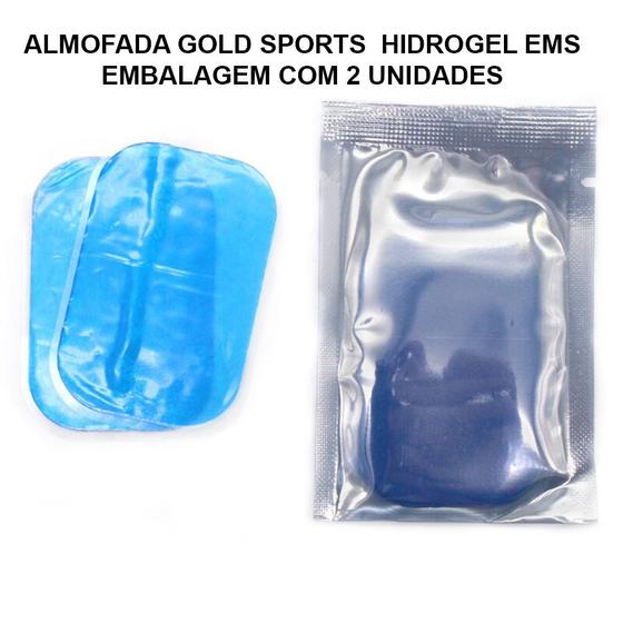 Imagem de Kit Adesivo Gold Sports Gel Para Aparelho Ems Abdominal - 3 Envelopes Com 2 unidades cada