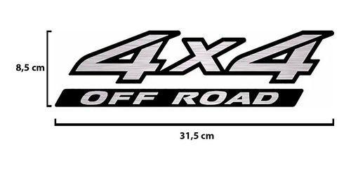 Imagem de Kit Adesivo Lateral 4x4 Off Road Nissan Frontier 2005 À 2012