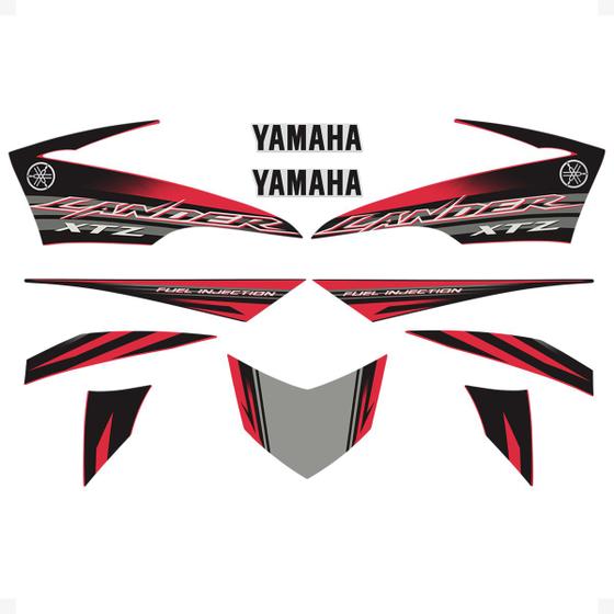 Imagem de Kit Adesivos Compatível Moto Yamaha Lander Xtz 250 2014/2015