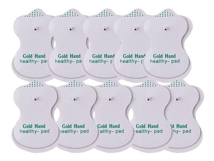 Kit Adesivos Eletrodos Auto Colantes Para Aparelhos Fisioterapia Tens e Fes - 10 Peças Menor preço em Kit Adesivos Eletrodos Auto Colantes Para Aparelhos Fisioterapia Tens e Fes - 10 Peças