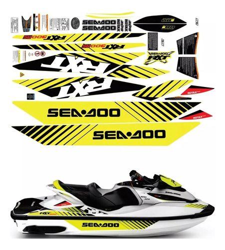 Imagem de Kit Adesivos Jet Ski Sea Doo Rxt 300 2016