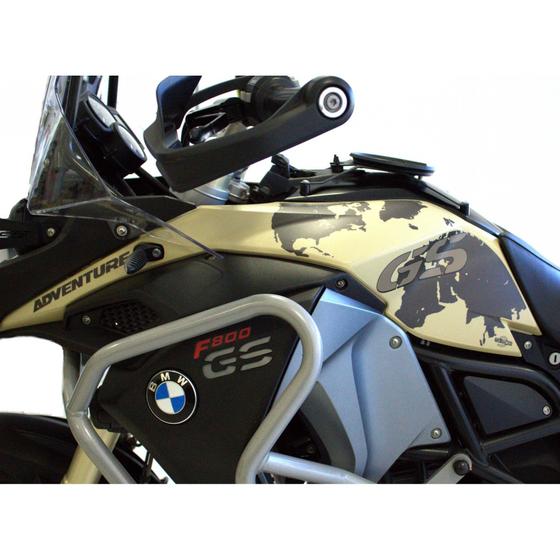 Imagem de KIT Adesivos Protetor Tanque BMW F800 Gs Adventure - CINZA