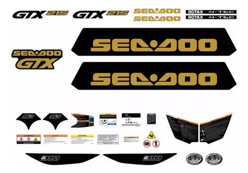 Imagem de Kit Adesivos Sea Doo Gtx 215