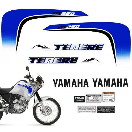 Kit Adesivos Tenere Xtz 250 Moto Yamaha Completo 2011/2012 é boa?