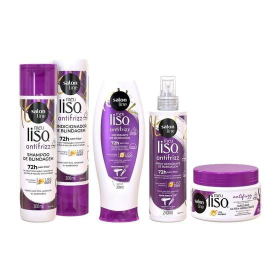 Imagem de Kit Adeus Frizz com 4 Produtos, Salon Line