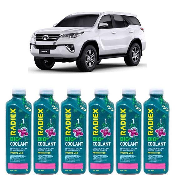 Kit aditivo radiador bio coolant pronto para uso rosa - toyota hilux sw4 - r1892 Menor preço em Kit aditivo radiador bio coolant pronto para uso rosa - toyota hilux sw4 - r1892
