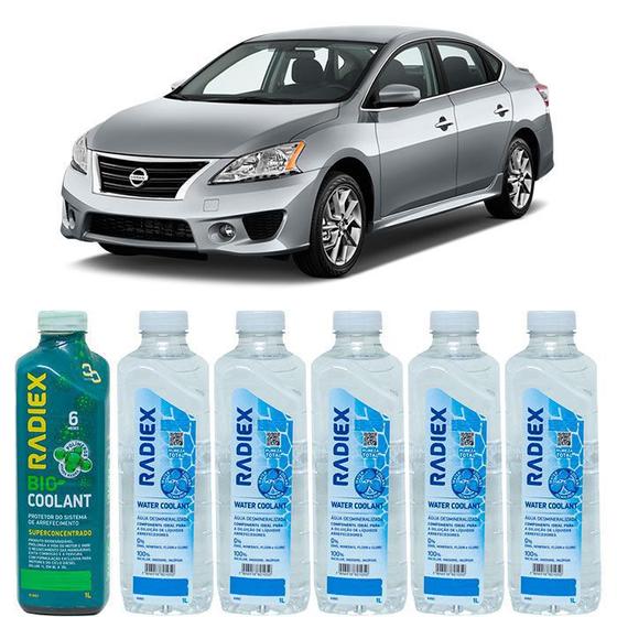 Kit aditivo radiador bio coolant superconcentrado verde + agua desmineralizada - nissan sentra - r1882 Menor preço em Kit aditivo radiador bio coolant superconcentrado verde + agua desmineralizada - nissan sentra - r1882