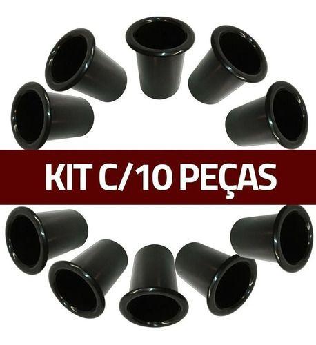 Imagem de Kit Aero Duto Para Caixa De Som 3 Polegadas Plastico 10 Pçs