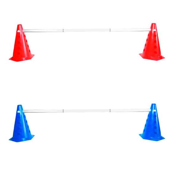 Imagem de Kit Agilidade Treinamento Funcional 4 Cones com Barreira