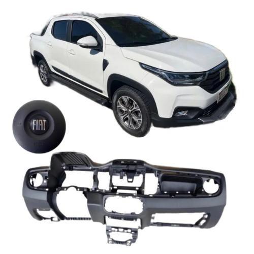 Kit Airbag Completo Fiat strada 2021 2022 2023 Original Acabamentos