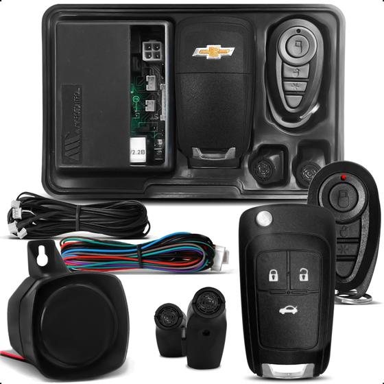 Imagem de Kit Alarme Automotivo Gm Chevrolet Vectra 1994 até 2011 Top G3 + Antifurto