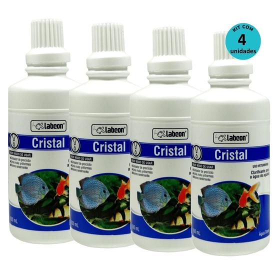 Imagem de Kit Alcon Labcon Cristal 100Ml - Com 4 Unidades