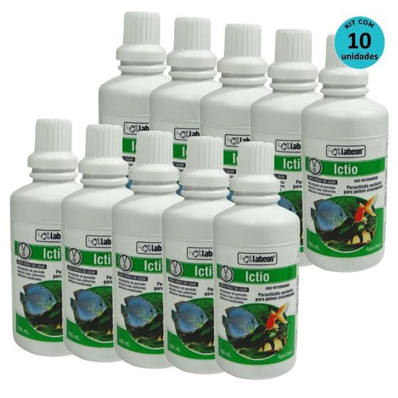 Imagem de Kit Alcon Labcon Ictio 100Ml - Com 10 Unidades