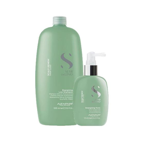 Imagem de Kit Alfaparf SDL Scalp - Shampoo 1000ml +Tônico 125ml