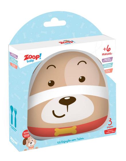 Imagem de Kit Alimentação 3 Peças Grande Cachorro ZP00807 - Zoop Baby