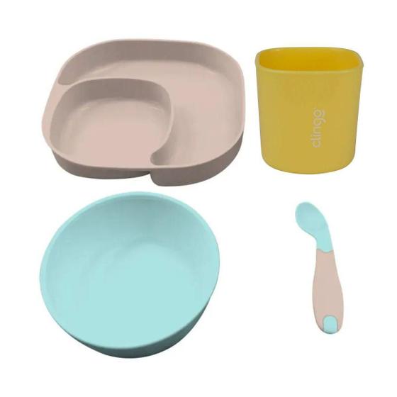 Imagem de Kit Alimentação 4 Em 1 6M+ Colors Neutro Clingo