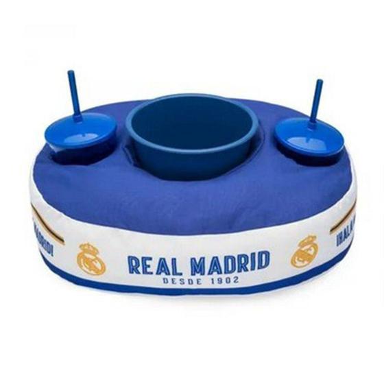 Imagem de Kit Almofada com Porta Pipoca Real Madrid: FS - FINGS STORE