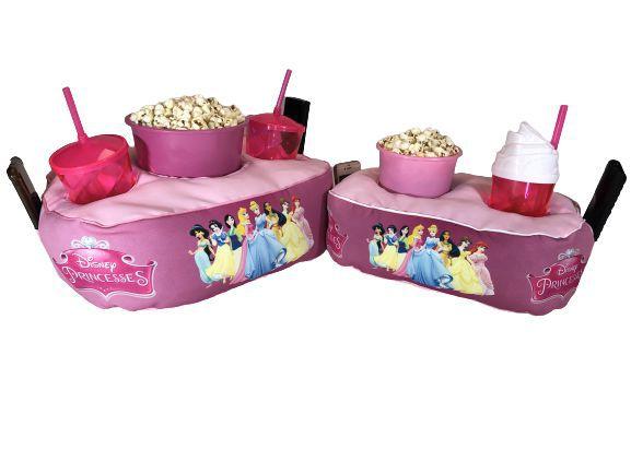 Kit Almofada Porta Pipoca + Almofada Infantil Pipoca Princesas Disney - Maria dos Reis - Almofada Porta Pipoca - Magazine Luiza