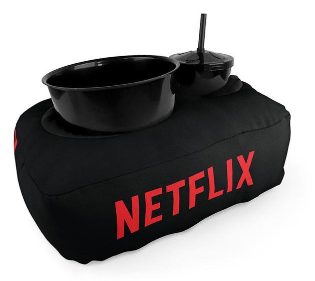 Kit Almofada Porta Pipoca Netflix - vip - Almofada Porta Pipoca - Magazine Luiza