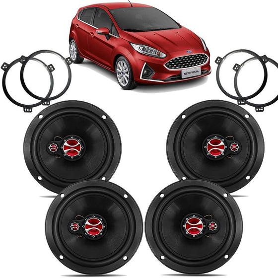 Kit Alto Falante Foxer New Fiesta - 6 E 6 Pol 240W - KF.074 Menor preço em Kit Alto Falante Foxer New Fiesta - 6 E 6 Pol 240W - KF.074