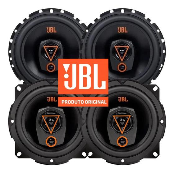 Kit Alto Falante Jbl 5 E 6 Polegadas 160w Rms Par Lançamento Alto falante de carro Magazine