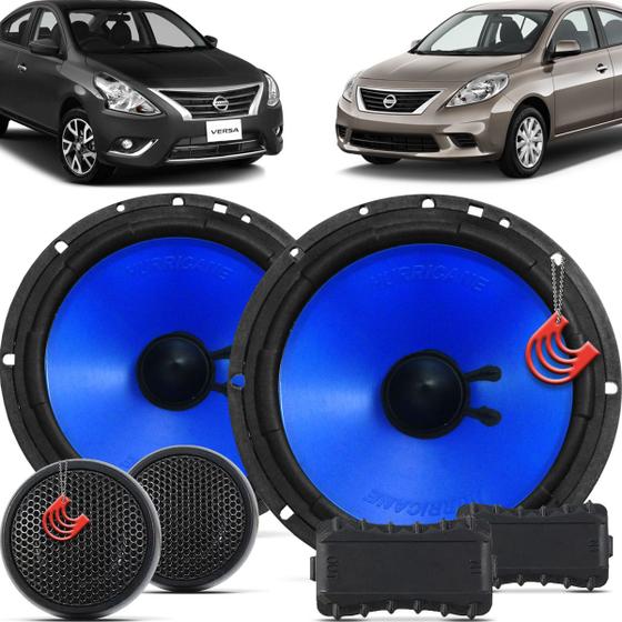 Kit Alto Falantes Dianteiros Nissan Versa 2011 até 2020 - Hurricane Class Duas Vias 260w Menor preço em Kit Alto Falantes Dianteiros Nissan Versa 2011 até 2020 - Hurricane Class Duas Vias 260w