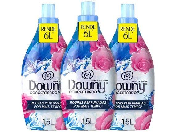 Kit Amaciante Downy Concentrado Brisa de Verão Menor preço em Kit Amaciante Downy Concentrado Brisa de Verão