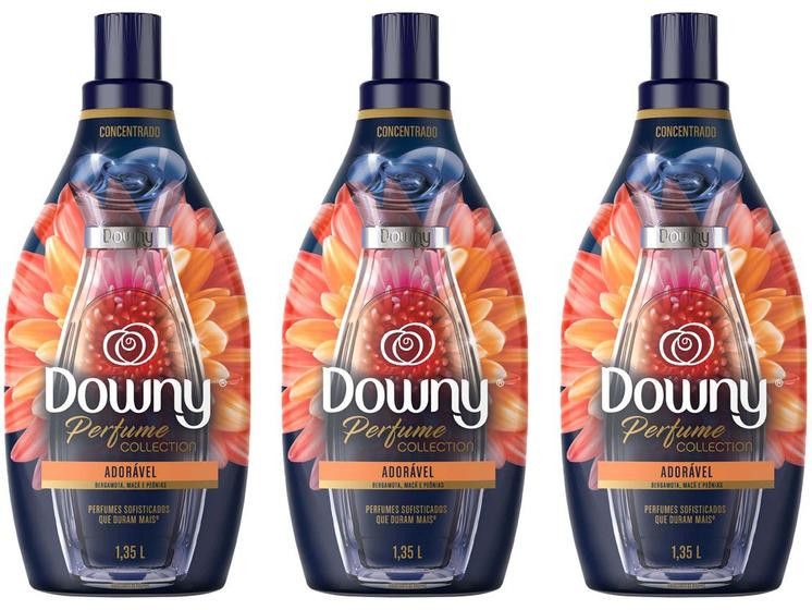 Kit Amaciante Downy Perfume Collection Adorável - 3 Unidades Imagem de Kit Amaciante Downy Perfume Collection Adorável