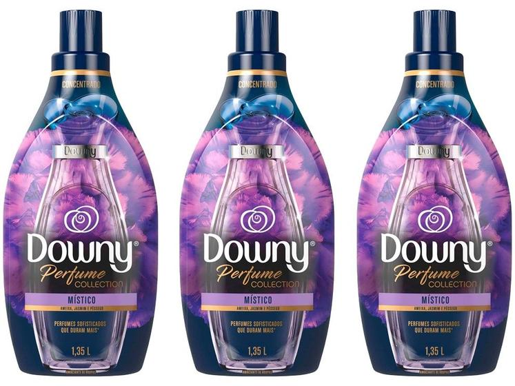 Kit Amaciante Downy Perfume Collection Místico - 3 Unidades Imagem de Kit Amaciante Downy Perfume Collection Místico