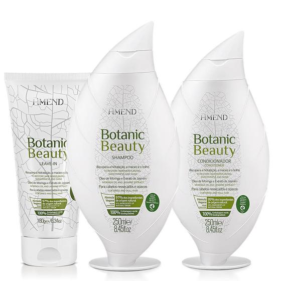 Imagem de Kit Amend Botanic Beauty Óleo de Moringa V  3 produtos