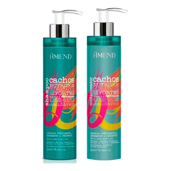 Imagem de Kit Amend Cachos Shampoo E Condicionador 250ml